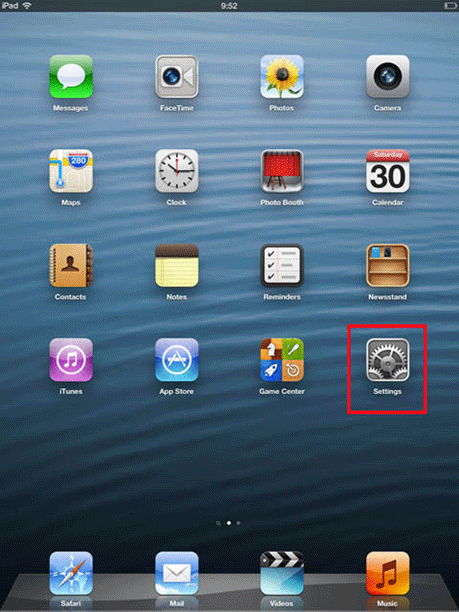 iOS Desktop, Settings App